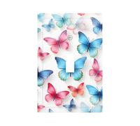 1 Gang Light Switch Cover Single Toggle Wall Plate, Dream Butterfly Wild Animals Aesthetic Unbreakable Thermoplastic Faceplate for Bathroom Bedroom Decor
