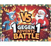 1 gegen 1 Advents-Battle: Das ultimative Weihnachts-Duell für Freunde & Familie - Das perfekte Geschenk für die Adventszeit