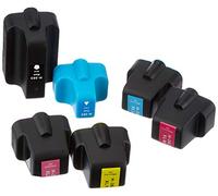 1 Go Inks Compatible Set of 6 to replace HP 363 Printer Ink Cartridges (6 Inks) - Compatible/non-OEM for HP Photosmart Printers, Black, Cyan, Magenta, Yellow, High Capacity