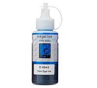 1 Go Inks Cyan Ink Bottle to Replace Epson T6642 Compatible/Non-OEM for EcoTank Printers