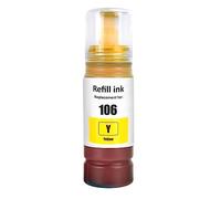 1 Go Inks Yellow 70ml Ink Bottle to replace Epson 106 Compatible/non-OEM for EcoTank Printers