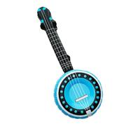 1 Gonflable Banjo - Accessoire Musical Rempli d'Air de 85 cm | Décoration de scène et accessoire de fête | Parfait pour une utilisation à la plage, un anniversaire, dans le jardin ou dans une salle de