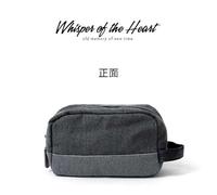 1 Gray Men's Toiletry Bag, 1 Mesh Travel Cosmetic Bag, Large-Capacity Storage, Small Sundries Sorting, Simple and Portable.