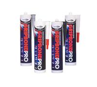 (1, Grey) Bond It Grip Bond Pro Sealant & Adhesive Silicone Free Wood Steel UPVC Aquarium
