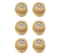 1- GRUNDL-Glitter UNI YAR-Pack of 6 BALLS-8201