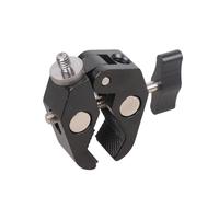 1. Heavy Duty 50mm Camera Clamp with 1/4” & 3/8” Threads for Tripods, Light Stands & Accessories Super Clamp Camera Clip