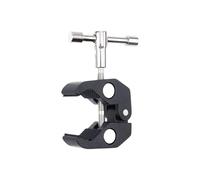 1. Heavy Duty Super Crabbing Clamp 1/4" 3/8" Thread For Camera Lights Microphone & Monitor Mounting DSLR Arm Bracket