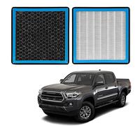 1*HEPA Cabin Air Filter replacement CF10374 compatible with Dodge Dart;Pontiac Vibe;Toyota Tacoma 2003 2004 2005 2006 2007 2008 2009 2010 2011 2012 2013 2014 2015 2016 2017 2018 2019 2020 2021