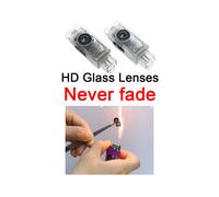 (1. Icon with circle, 4pcs) 2023 Car Door Welcome Light Led HD Projector Lamp For Audi A3 A4 B8 8P