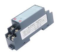1 in 1 out -10A-10A DC Current Transmitter -10-10V to 0-10V 4-20mA 0-5V Signal Isolator 0-75mV 0-60mV 4-20mA Signal Converter(Output 0-75mV)
