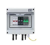 1 in 1 out DC 600V Solar photovoltaic PV Combiner Lightning Protection