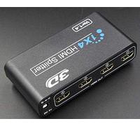 1 in 4 Out HD TV Screen Splitter 1 in 4 Video switcher 1 in 4 Frequency Divider