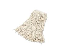 1 in. Headband Value Cotton Wet Mop, White - Pack of 12