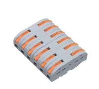 1 In Multiple Out Push-in Electrical Wire Connector Terminal Block Universal Fast Wiring Cable Connectors For Cable Connection