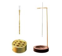 1 Incense Burner, 1 Incense Sweeper, 1 Incense Holder, Incense Burner Set, Office Incense Burner Set, Upside Down Incense Burner