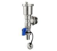 1 Inch Automatic Air Vent for Heating Manifold Water Distributor DN25 | Automatically releases trapped air from your heating system to improve circulation and reduce heat loss.