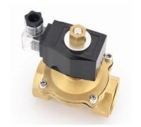 1 inch Brass Normally Open Solenoid Valve 220V 12V 24V Direct Acting Waterproof Solenoid Valve with LED Light(AC220V)