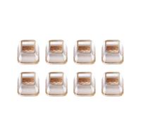 (1 inch, Circular) 8Pcs Chair Leg Protectors for Hardwood Floor Thick Felt Pad Table Furniture Leg Cover Smooth Moving Chair Feet Cover 1 inch