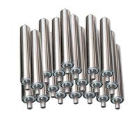 1 Inch Conveyor Rollers20 Pack Rollers for Smooth Material Transport 25MM Diameter 150MM Length Perfect for Woodworking Roller Stands & Projects