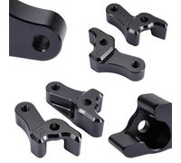 1 Inch Lowering Blocks Kit Fits Touring Road Street Models And Compatible With Road King Electra Classic Special Custom CVO Motorcycles 2009 To 2024