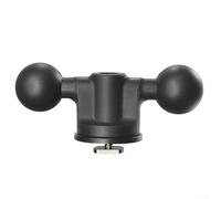 1 Inch Plastic Ball Track Base With T-Bolt Attachment For RAM Mount, Double Ball Head Slider Base Compatible with Marine Guide Double Ball T-Bolt Base