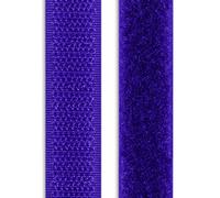 1 Inch Purple Hook and Loop Tape 1 Yards Sew on Non-Adhesive Nylon Heavy Duty Strips Fabric Roll Fastener Set Ideal for Military Form Bags Clothes Shoes Backpacks Home Office School Craft DIY