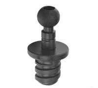 1 Inch Single Hanger Base with Compatibility for RAM Screw Holes, Supports Mounting of Rod Holders and Storage Gear