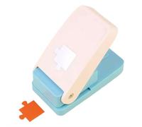 1 Inch Square Hole Punch - Heavy-Duty Manual Corner Cutter Tool for Paper Crafts, Card Making, Scrapbooking, DIY Journaling, Gift Wrapping & Craft Projects - Compact, Portable, No Electricity Needed