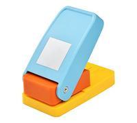 1 inch Square Punch Craft Lever Punch Handmade Paper Punch for Crafting Scrapbooking Cards,DIY Cards Making Candy Color by Random 1X1 inch Square