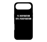 1% Inspiration 99% perspiration - motivational, hard workers Case for iPhone Air