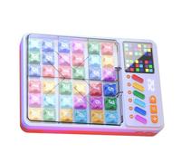 1. Interactive Math Puzzle Trainer With Voice Assistance 3000 Challenges Portable Learning Toy Ages 6-12 ABS Number Code Toy