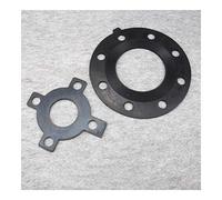 1 Irrigation tubing 5pcs DN15-DN150 20mm-160mm Flange Gasket Rubber Pipe Garden System (Color :, Size DN150(160mm))