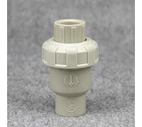 1 Irrigation tubing 5pcs PPH One-Way Valve 20 25 32 40 50 63mm Inner Diameter Check Stop Pipe Fittings Garden System