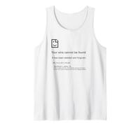 1 John 1:9 Sins Cannot Be Found - Christian Faith PC Error Tank Top