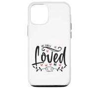 1 John 4:19 - He First Loved Me Bible Verse Gift Case for iPhone 12/12 Pro
