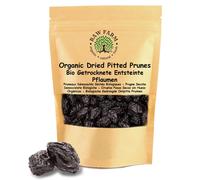 1 kg Organic Dried Pitted Soft Prunes - No Addded Sugar No Preservatives So