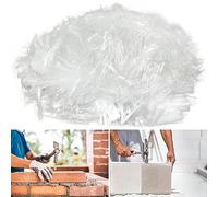 1 kg Polypropylene Fibre for Concrete, Mortar, Plaster, Cement Mortar, Strengthening and Strengthening Polypropylene Fibre, Cracking Prevention, Reduction of Shrinkage