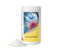 1 kg Total Alkalinity Plus Increaser for Hot Tubs, Above Ground and Paddling Pools, Alkalinity Raiser for Spa and Pool Water Balance, Helps Maintain Stable pH Levels and Improve Overall Water Quality
