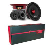 1 KIT SET FOR DS 18 PRO-X6.4BMPK 2-way system speakers 16.5 cm 165 mm 6.5", 250 watt rms 500 watt max, 2 midrange and 2 tweeters, 4 ohms, for cars, per pair