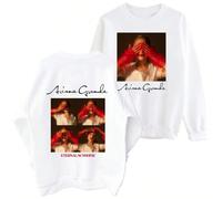 (1, L) 2025Ariana Grande Eternal Sunshine Sweatshirt Harajuku Round Neck Long Sleeve Oversized Hoodie P!nk Fans Gift
