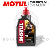 4 LT Engine Oil Lubricant Motul 100% Synthetic Scooter Power 4T SAE 5W40 MA