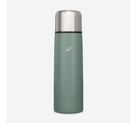 1 L Stainless Steel Insulated Flask With Cup For Hiking - Smoky Green