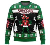 (1, L) Stranger Things Ugly Christmas Sweater Christmas Sweater Gift Santa Claus Pullover Men 3d Sweatshirt And Top Autumn And Winter C
