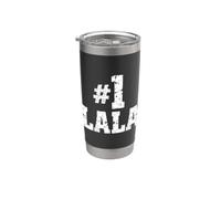 #1 Lala Number One Funny No. 1 Stainless Steel Insulated Tumbler