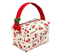 1. Large Bubble Foam Makeup with Handle Water Proofing Travel Cosmetic Storage Bag for Daily & Trips Water Resistant Cosmetic Organizer