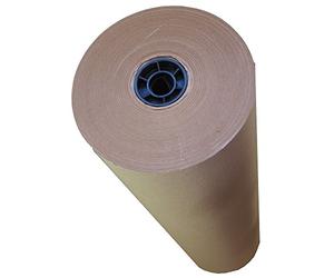 1 Large Roll Of 88gsm Pure Kraft Brown Wrapping Parcel Paper - Size 600mm Wide x 100 Metres Per Roll - Strong Packaging Mailing Postal Supplies