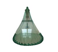 1 Layer 3 Meters Long Bridal Veils Bling Sequins Green Lace Soft Tulle Wedding Veil with Comb for Bride Bridesmaid Wedding Clothing