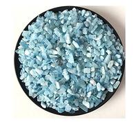 1 lb Natural Hailanbao Crystal Tumbled Chips Crushed Stone Healing Reiki Crystal Irregular Shaped Stones Jewelry Making Home Decoration (Hailanbao)