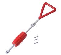 1 LB Slide Hammer with 3 Screw Tips,Dent Puller Slide Hammer Kit Auto Body Repair Tool Sliding Work DIY, One Piece Shaft/Handle for Strength