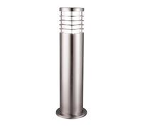 1 Light 45cm Stainless Steel Silver Outdoor Garden Waterproof Post Bollard Light